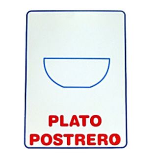 Plato Postrero